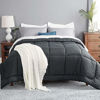 Picture of Bedsure Grey Comforter Full Size Duvet Insert - Quilted Bedding Comforters for Full Bed with Corner Tabs