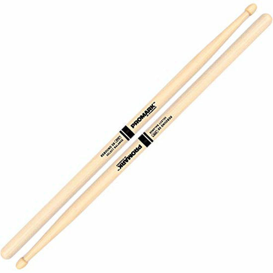 Picture of Promark RBH595AW American Hickory Rebound 5B Drumsticks, Acorn Tip, Single Pair