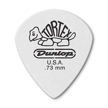 Picture of Jim Dunlop 478P.73 Tortex White Jazz III, .73mm, 12/Player's Pack