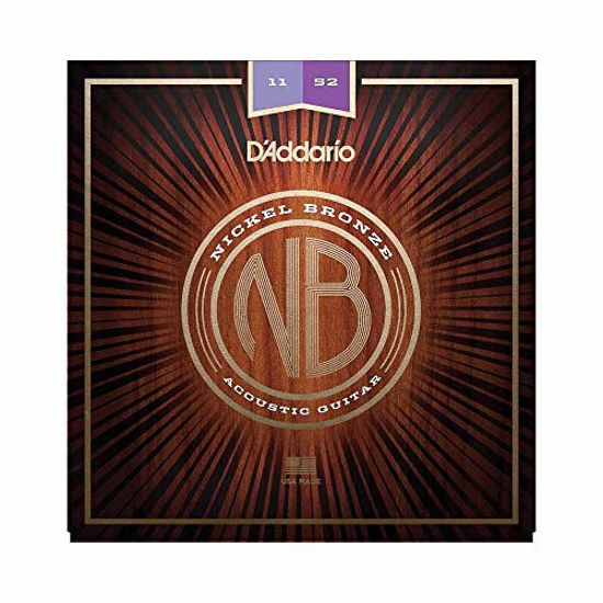 Picture of D'Addario Nickel Bronze Acoustic Guitar Strings, Light, 11-52