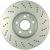 Picture of Bosch 36010991 QuietCast Premium Disc Brake Rotor For Mercedes-Benz: 2012-2015 C250, 2008-2012 C300, 2015-2016 E550; Front