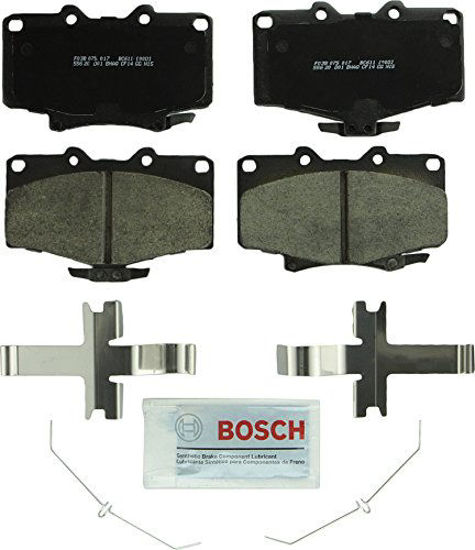 Picture of Bosch BC611 QuietCast Premium Ceramic Disc Brake Pad Set For Toyota: 1992-2001 4Runner, 1993-1998 T100; Front