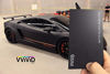 Picture of VViViD Black Matte 60 Inch x 15ft Car Wrap Vinyl Roll for Medium Sized Applications