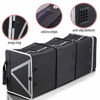 Picture of Extra Large Collapsible Trunk Organizer With Cooler Bag,3 Compartments Storage Organizer With Cover