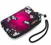 Picture of AUPET Digital Camera Case Bag Pouch Coin Purse with Strap for Sony Samsung Nikon Canon Kodak,Purple Butterfly Design