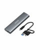 Picture of Anker PowerExpand M.2 NVMe and SATA SSD Enclosure Adapter, USB 3.1 Gen2 10Gbps, USB C and Thunderbolt 3 Compatible, Supports M or B&M Keys, and Size 2230/2242 / 2260/2280 SSDs