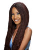 Picture of WOW BRAIDS Twisted Wigs, Micro Million Twist Wig- Color 1/35 Mix - 22 Inches. Synthetic Hand Braided Wigs for Black Women.