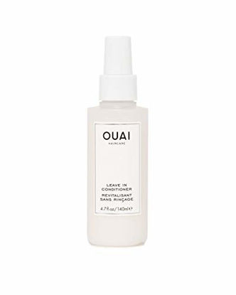 Picture of OUAI Leave-In Conditioner. Multitasking Mist that Protects Against Heat, Primes Hair for Style, Smooths Flyaways, Adds Shine and Detangles. Free from Parabens, Sulfates and Phthalates (4.7 oz)