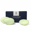 Picture of Caswell-Massey Triple Milled Luxury Bath Soap Set, Cucumber and Elderflower, 3 Count per box of 5.8 Ounces Each, 17.4 Ounce