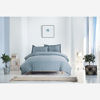 Picture of Bedsure Duvet Cover Twin Size Soft Duvet Cover with Zipper Closure Microfiber Bedding Set, Grayish Blue