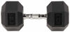 Picture of Sporzon! Rubber Encased Hex Dumbbell, Single, Black