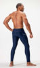 Picture of DEVOPS 2 Pack Men's Compression Pants Athletic Leggings with Pocket (Medium, Black/Navy)