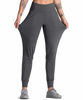 Picture of Dragon Fit Joggers for Women with Pockets,High Waist Workout Yoga Tapered Sweatpants Women's Lounge Pants (Joggers78-DarkGrey, X-Large)