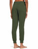 Picture of BALEAF Women's Cotton Sweatpants Leisure Joggers Pants Tapered Active Yoga Lounge Casual Travel Pants with Pockets Olive Green L