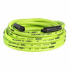 Picture of Flexzilla Air Hose, 3/8 in. x 25 ft, 1/4 in. MNPT Fittings, Heavy Duty, Lightweight, Hybrid, ZillaGreen - HFZ3825YW2