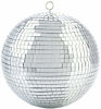 Picture of Alytimes Mirror Disco Ball - 8-Inch Cool and Fun Silver Hanging Party Disco Ball -Big Party Decorations, Party Design