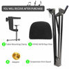 Picture of K678 Mic Stand with Pop Filter - Microphone Boom Arm Stand with Foam Windscreen for Fifine K678 USB Podcast Microphone by YOUSHARES