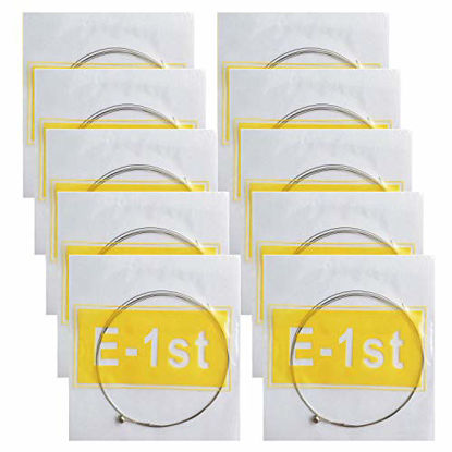 Acoustic Guitar G Strings, Light Tension – Corrosion-Resistant Rust-Prevent  Brass, Offers a Bright and Well-Balanced Acoustic Tone G 3rd (3rd 10 Pack)