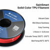 Picture of SainSmart Neon Color TPU, 1.75mm Flexible TPU 3D Printer Filament 800g, Dimensional Accuracy +/- 0.05 mm, Neon Scarlet, a Vivid red Color