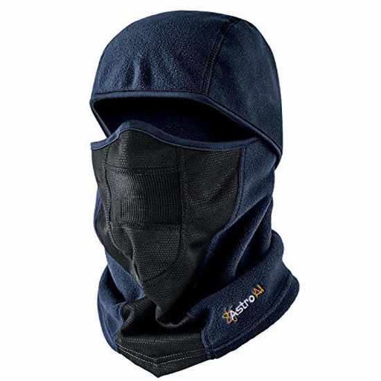 GetUSCart- AstroAI Balaclava Ski Mask Winter Face Mask for Cold Weather  Windproof Breathable for Men Women Skiing Snowboarding & Motorcycle  Riding,Blue