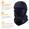 Picture of AstroAI Balaclava Ski Mask Winter Face Mask for Cold Weather Windproof Breathable for Men Women Skiing Snowboarding & Motorcycle Riding,Blue
