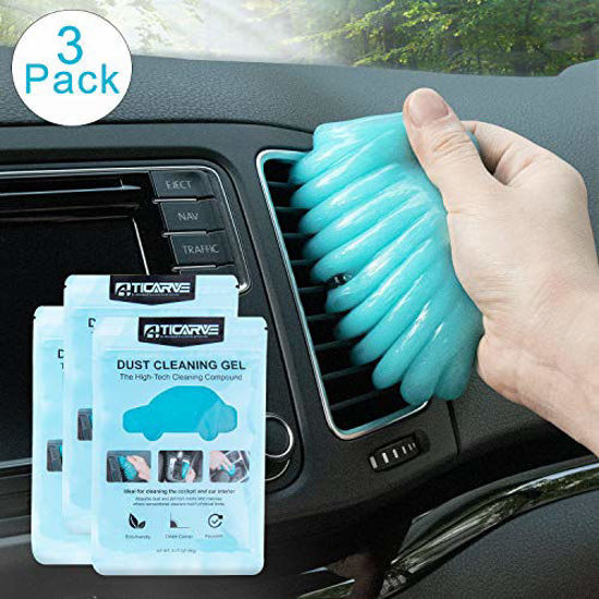 TICARVE Cleaning Gel for Car Detailing Vent Cleaner Cleaning Putty Gel Auto  Detail Tools Car Interior Cleaner Cleaning Mud for Cars and