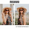 Picture of Mosanana Square Cateye Sunglasses for Women 2019 2020 Trendy Fashion Black Baddie Tortoise Shell Retro Vintage Cat Eye Lady Thick Small Shade Popular Sharp angular chunky skinny cool trending cute