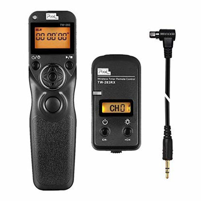 Picture of Pixel Timer Shutter Release TW283-N3 Wireless Remote Control for Canon 5D Mark III/ 5D Mark IV/ 5D 6D /7D Mark II/ 7D 50D 40D 30D D60 D30 D2000
