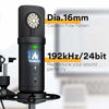 Picture of USB Microphone with Studio Headphone Set 192KHz/24Bit Zero Latency Monitoring MAONO AU-PM401H Computer Condenser Cardioid Mic with Mute Button for Podcasting, Gaming, YouTube, Streaming