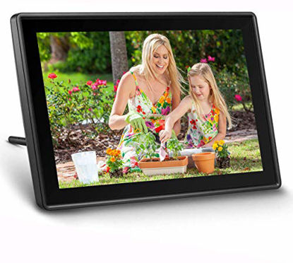 Picture of UEME WiFi Digital Picture Frame, Send Photos or Small Videos from Anywhere, 10.1 Inch HD IPS Display with Touch Screen