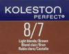 Picture of Wella Koleston Perfect Permanent Creme Hair Color, 8/7 Light Blonde/Brown, 2 Ounce