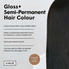 Picture of dpHUE Gloss+ - Black, 6.5 oz - Color-Boosting Semi-Permanent Hair Dye & Deep Conditioner - Enhance & Deepen Natural or Color-Treated Hair - Gluten-Free, Vegan