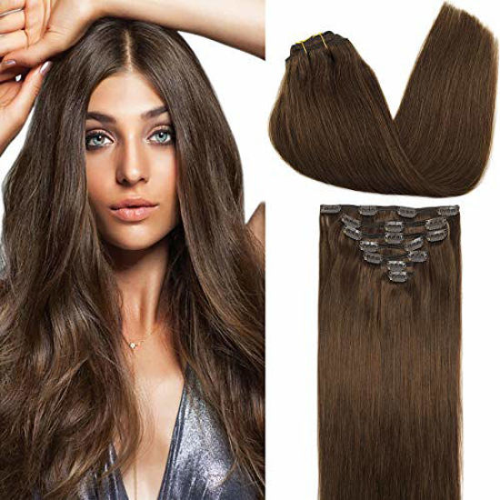 Clip in hair extensions clearance thick