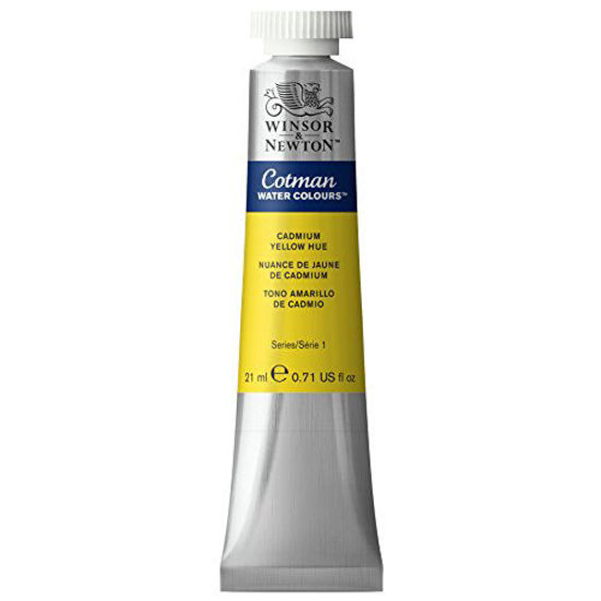 Picture of Winsor & Newton Cotman Water Colour Paint, 21ml tube, Cadmium Yellow Hue