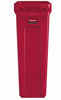 Picture of Rubbermaid Commercial Products 1956189 Slim Jim Trash/Garbage Can with Venting Channels, 23 Gallon, Red (Pack of 4)