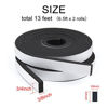 Picture of Weather Stripping for Doors-2 Rolls, 3/4 Inch Wide X 3/8 Inch Thick Adhesive Foam Seal Tape for Air Conditioner AC Unit Weather Stripping Total 13 Feet Long6.5ft x 2 Rolls 