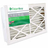 Picture of FilterBuy 24x24x5 Grille Honeywell FC40R1078, FC35A1076 Compatible Pleated AC Furnace Air Filters (MERV 8, AFB Silver). 2 Pack.