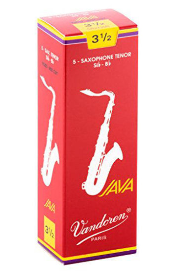 Picture of Vandoren SR2735R Tenor Sax JAVA Red Reeds Strength 3.5; Box of 5