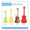 Picture of Official Kala Learn to Play Ukulele Tenor Starter Kit, Satin Mahogany - Includes online lessons, tuner app, and booklet (KALA-LTP-T)