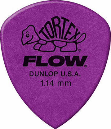 Picture of Jim Dunlop Tortex Flow Standard 1.14mm Guitar Picks (558P1.14)