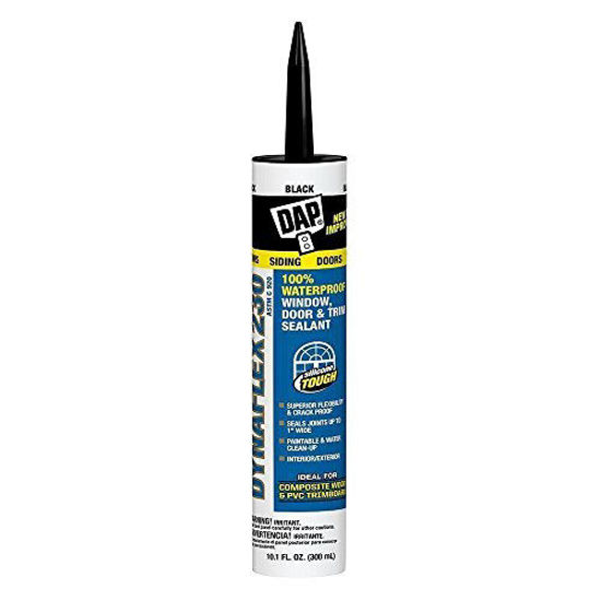 Picture of DAP 18280 Dynaflex 230 Premium Indoor/Outdoor Sealant, 10.1 fl oz Capacity, Black (Case of 12)