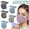 Picture of 50pcs 3 Ply Adults Disposable Face Mask Anti-Dust Personalized Print Breathable Face Covers Unisex MASZONE