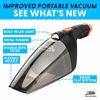 Picture of Portable Car Vacuum Cleaner: High Power Handheld Vacuum w/LED Light -110W 12v Best Car & Auto Accessories Kit for Detailing and Cleaning Car Interior - 16 Foot Cable