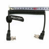 Picture of Alvin's Cables HD SDI Coiled Cable Right Angle BNC to Right Angle BNC