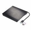 Picture of Lightscribe External CD DVD Drive Burner, USB 3.0 Type-c Ultra-Slim Portable Optical Drive CD DVD +/-RW ROM Reader Compatible with PC Laptop Desktop MacBook Mac Windows 7/8.1/10 Linux