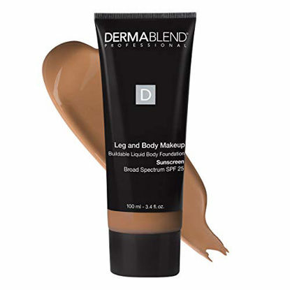 Picture of Dermablend Leg and Body Makeup Foundation with SPF 25, 45W Tan Honey, 3.4 Fl. Oz.