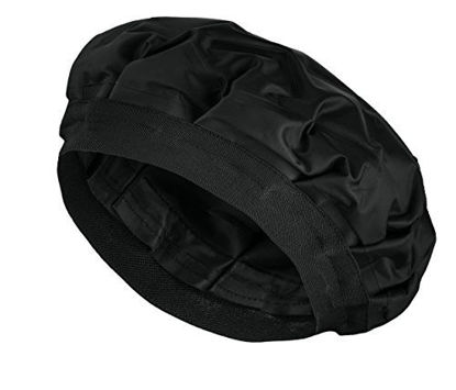 Picture of Cordless Deep Conditioning Heat Cap - Hair Styling and Treatment Steam Cap | Heat Therapy and Thermal Spa Hair Steamer Gel Cap - Black