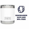 Picture of YETI Rambler 10 oz Lowball, Vacuum Insulated, Stainless Steel with Standard Lid, White