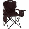 Picture of Coleman Camp Chair with 4-Can Cooler | Folding Beach Chair with Built In Drinks Cooler | Portable Quad Chair with Armrest Cooler for Tailgating, Camping & Outdoors