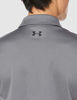 Picture of Under Armour Men's Tech Golf Polo, Graphite (040)/Black, Small